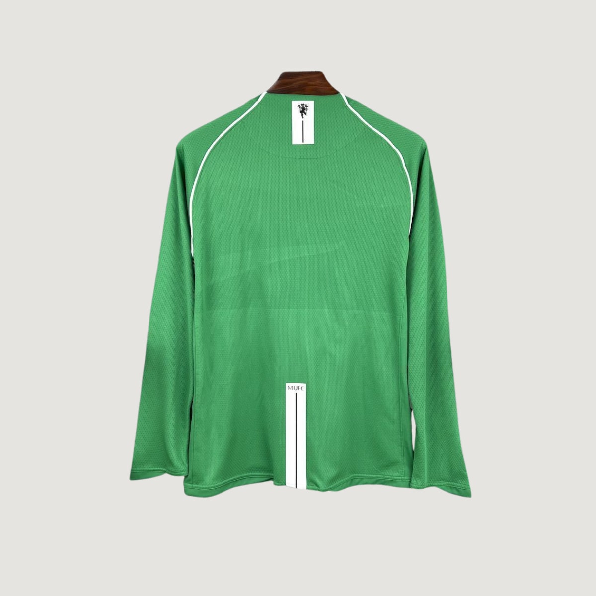 Manchester United – Manches Longues Retro 2007/08 – Vert - dos