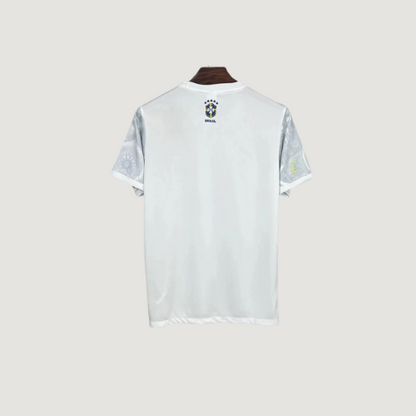 Brésil – Maillot Concept 25/26  – Blanc, Gris - dos