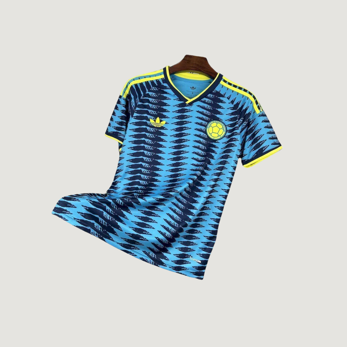 Colombie – Maillot Extérieur Coupe du Monde 2026 – Bleu, Jaune - dos