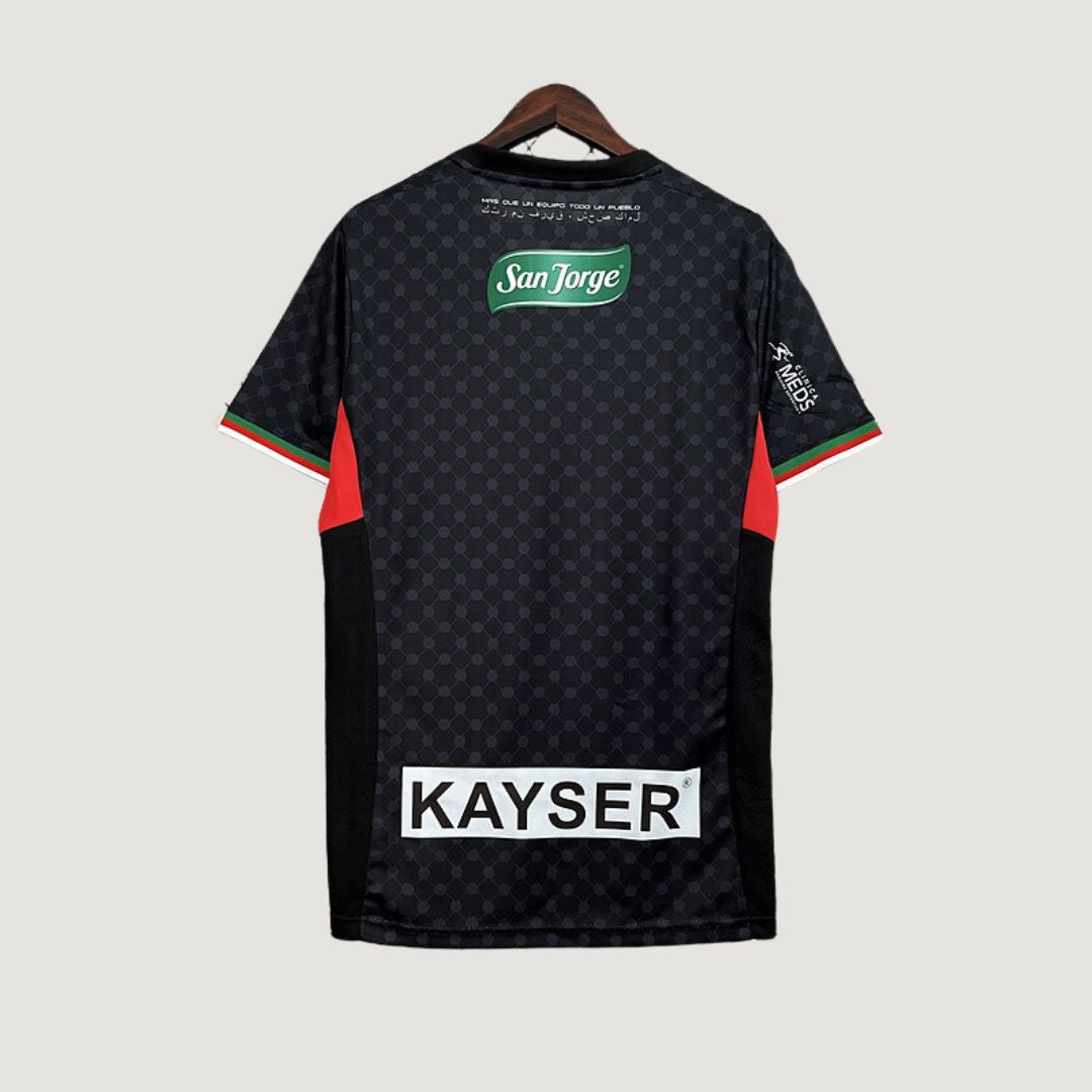 Palestino - Maillot Extérieur 24/25 - Noir DERBYX
