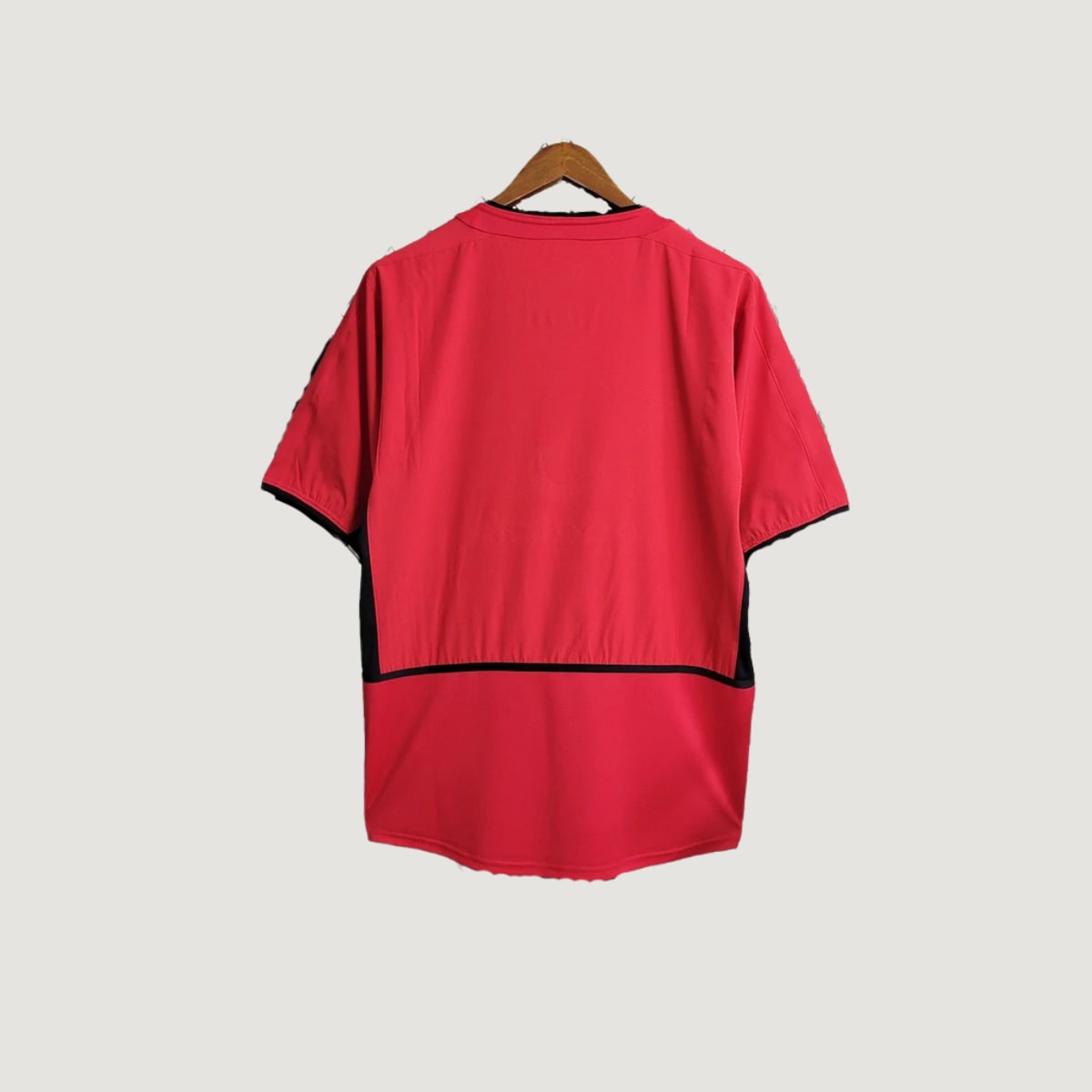 Manchester United – Maillot Retro 2002/04 – Rouge - dos