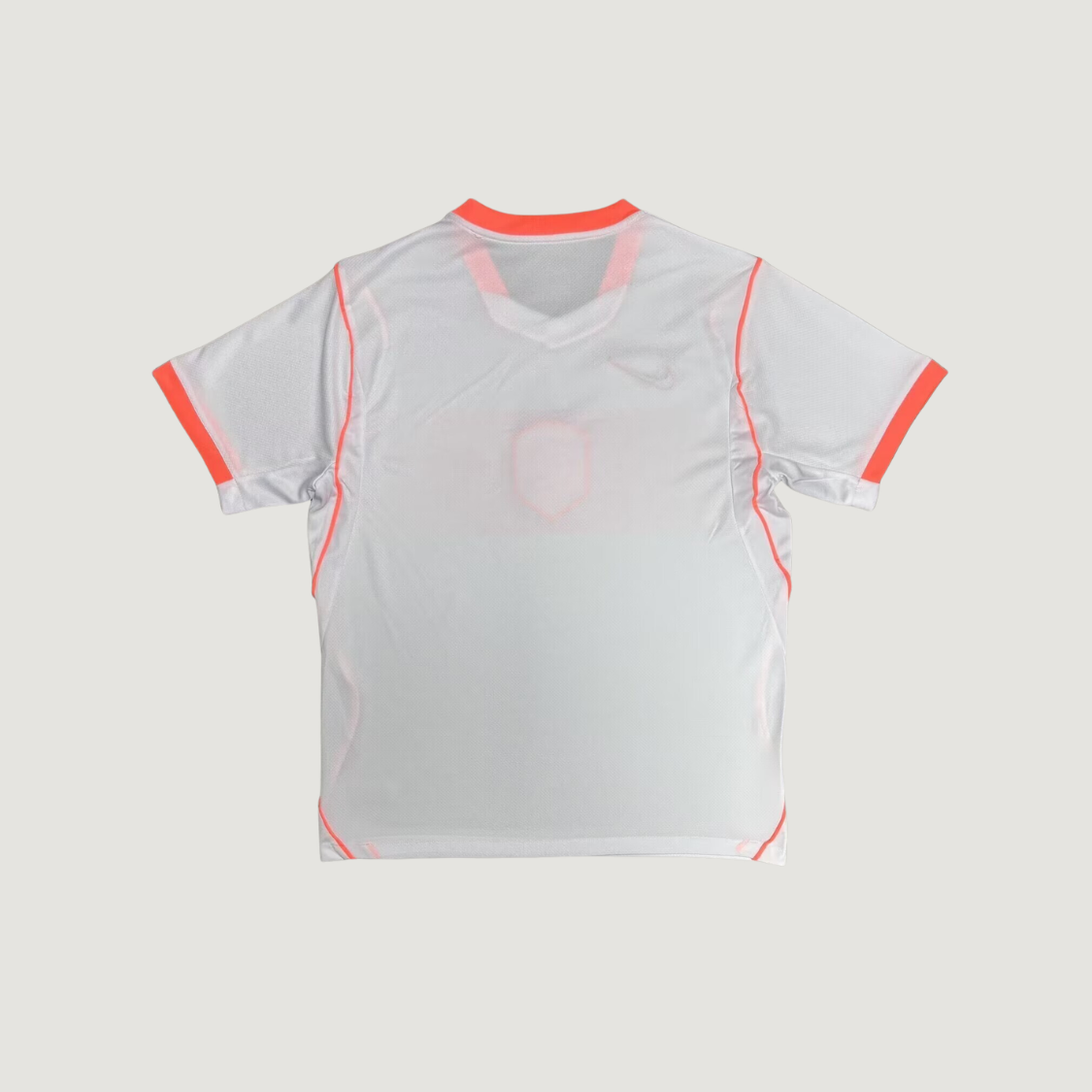 Pays-Bas – Maillot Extérieur Coupe du Monde 2026 – Blanc, Orange, Noir - dos