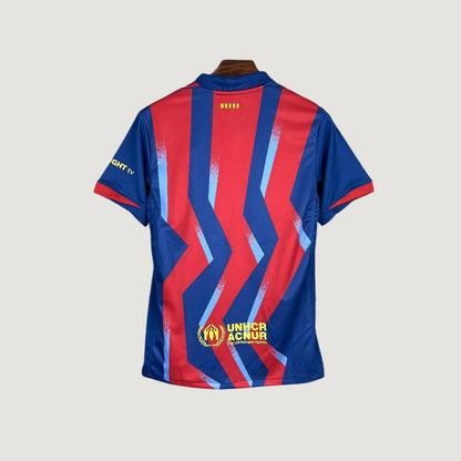 FC Barcelone – Maillot Fourth 2025/26 – Bleu, Rouge - dos