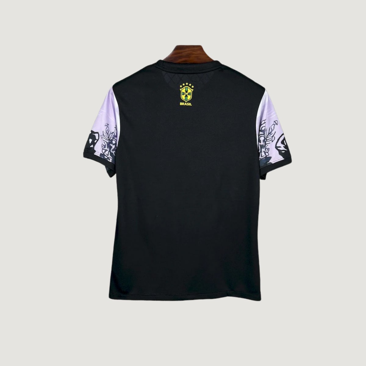 Brésil – Maillot Concept 2025/26 – Blanc, Noir - dos