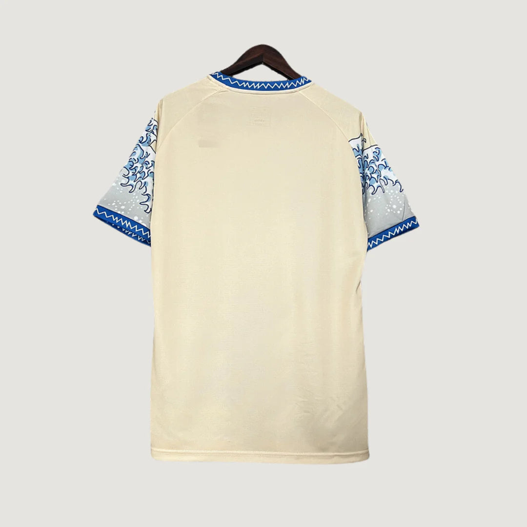 Japon - Maillot Concept - Bleu, Beige DERBYX