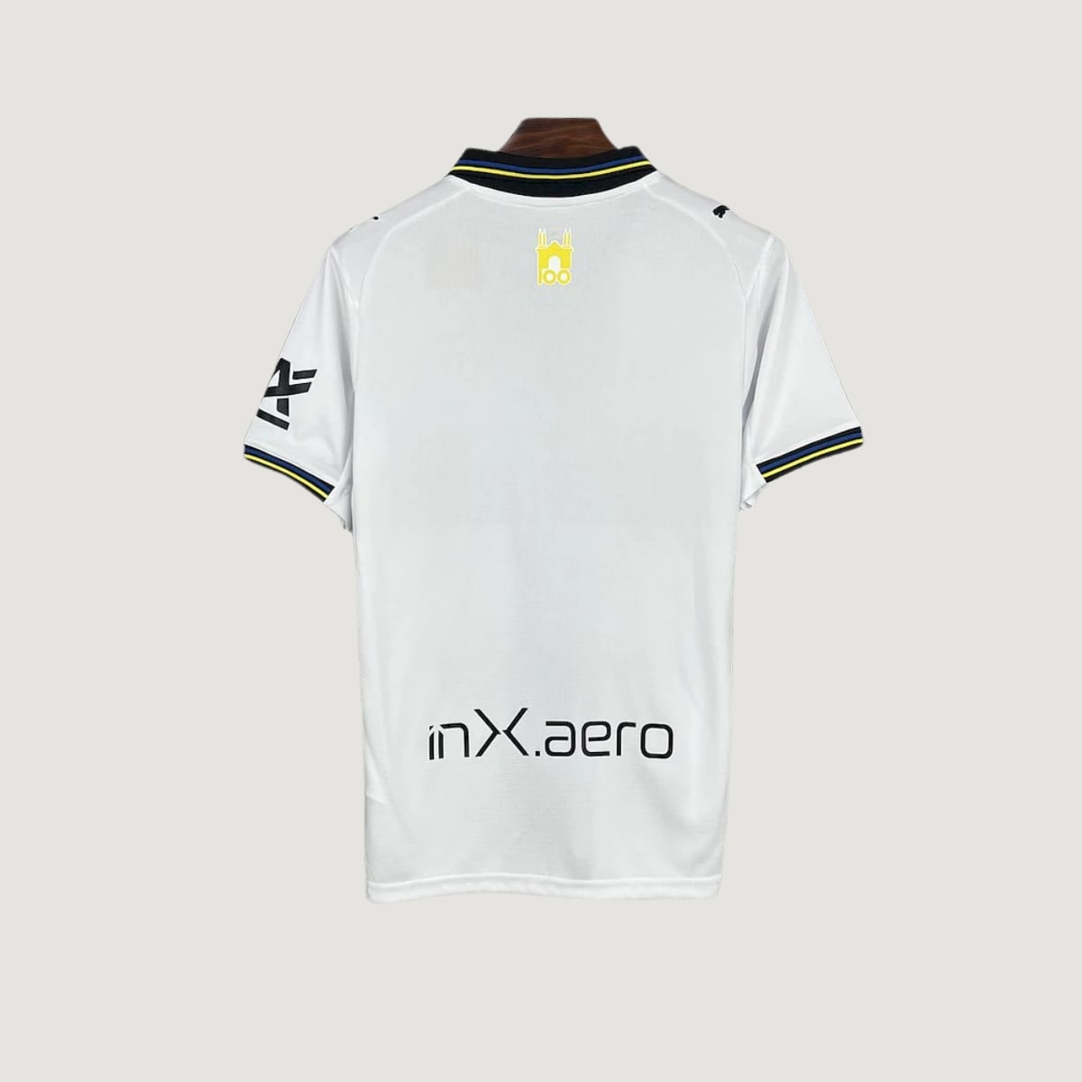 Parma Calcio – Maillot Domicile 2025/26 – Blanc, Croix Noire - dos