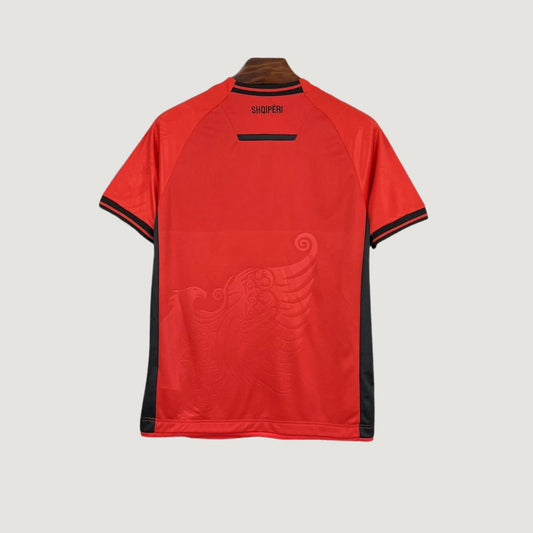 Albanie – Maillot Domicile 2025/26 – Rouge - dos