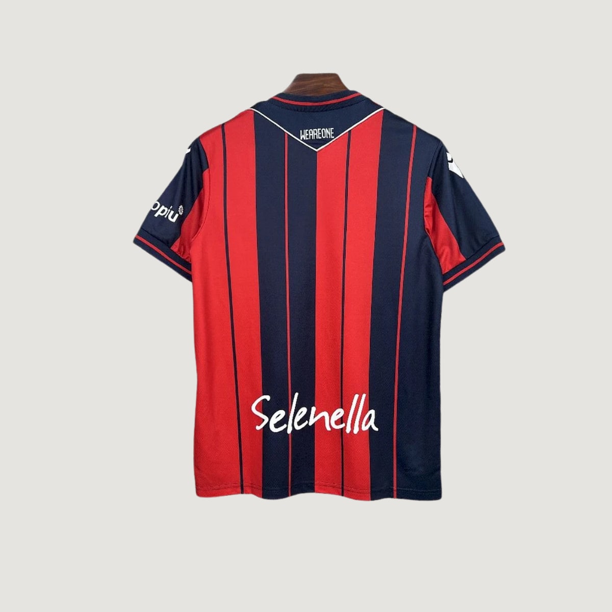 Bologne – Maillot Domicile 2025/26 – Rouge,  Bleu Marine - dos