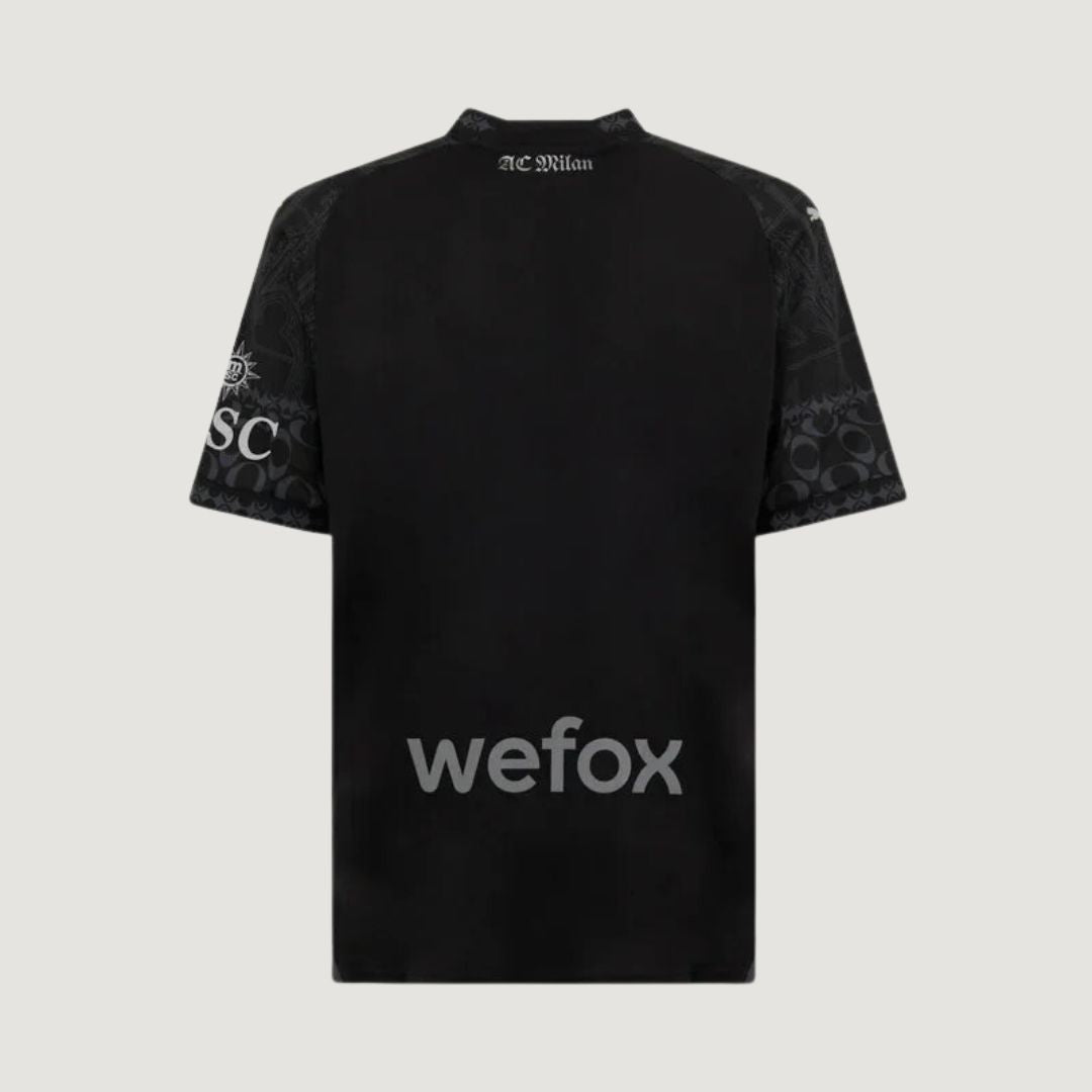 AC Milan - Maillot x PLEASURES Forth 23/24 - Noir DERBYX