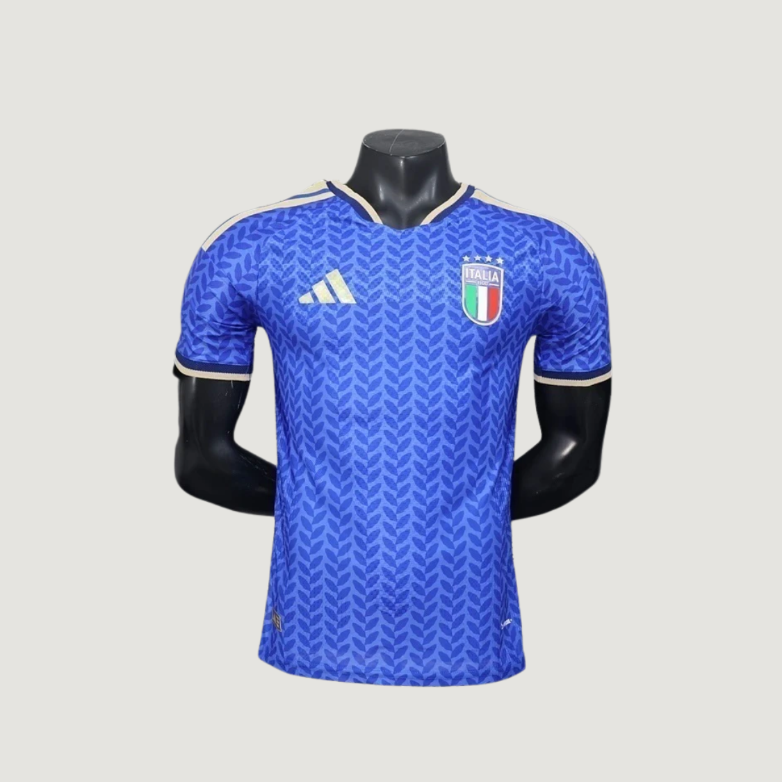 Italie – Maillot Domicile Coupe du Monde 2026 – Bleu, Or - dos