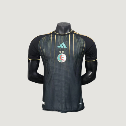 Algérie – Maillot Concept 2025-2026 – Noir, Or, Vert - dos
