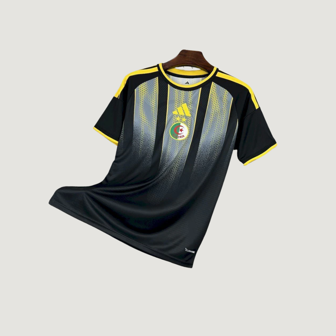 Algérie – Maillot Concept 2026 – Noir, Jaune, Gris - dos
