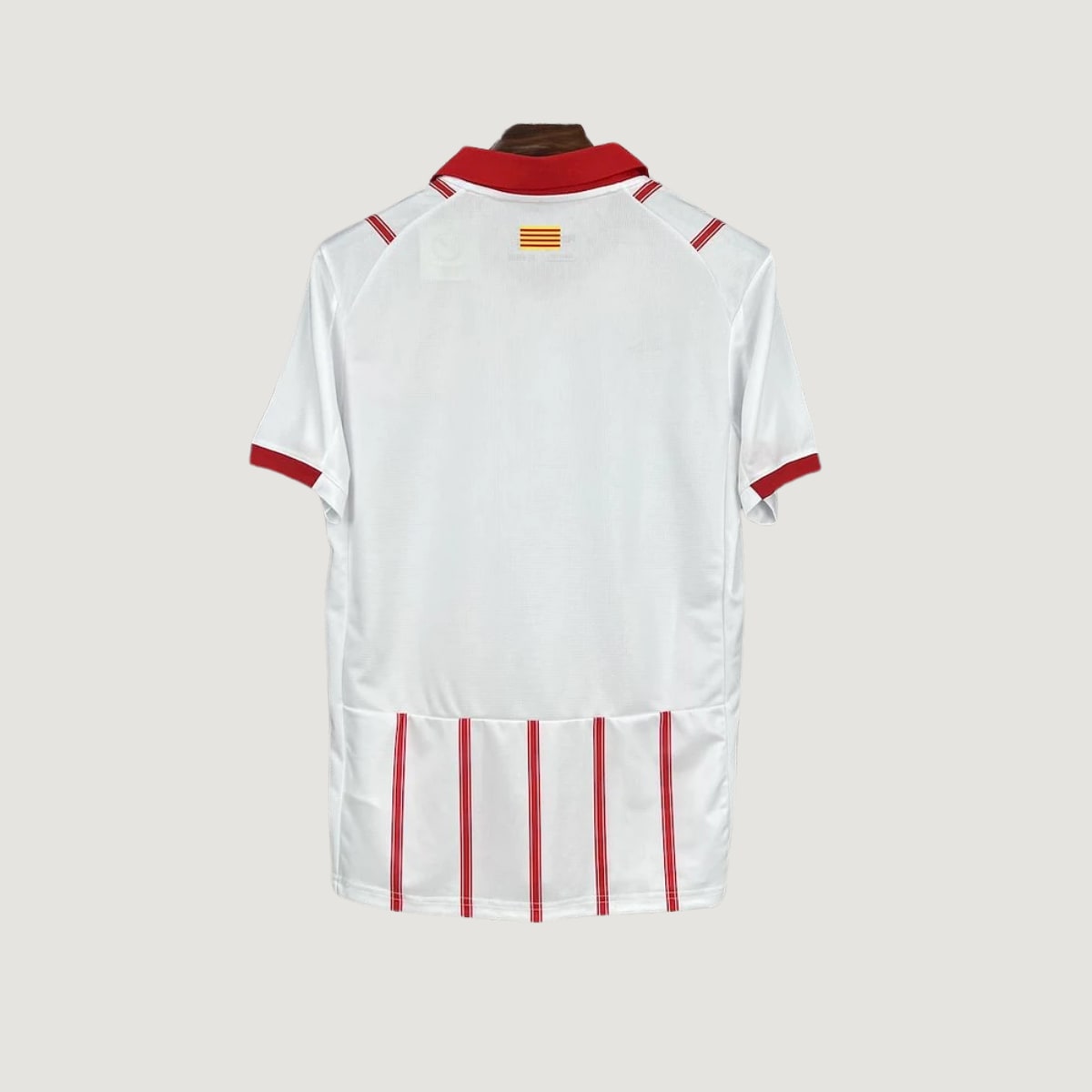 Girona FC – Maillot Domicile 2025/26 – Blanc, Rouge - dos
