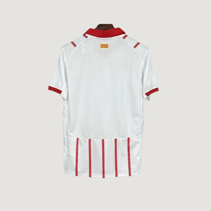 Girona FC – Maillot Domicile 2025/26 – Blanc, Rouge - dos