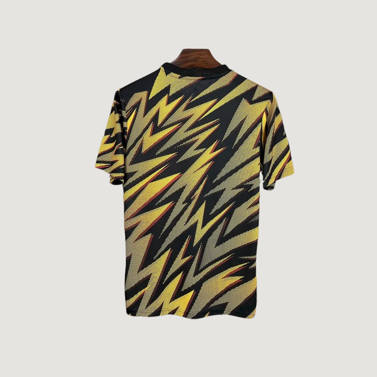 AS Roma – Maillot Entraînement 2025/26 – Noir & Jaune - dos