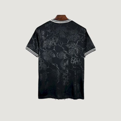 Juventus – Maillot Third 2025/26 – Noir/Gris Motif Floral - dos