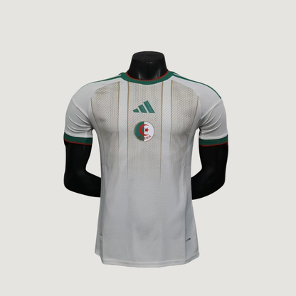 Algérie – Maillot Domicile Coupe du Monde 2026 – Blanc, Vert, Rouge - dos