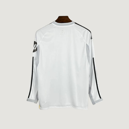 Real Madrid – Maillot Domicile 25/26 – Blanc (Manches Longues) - dos