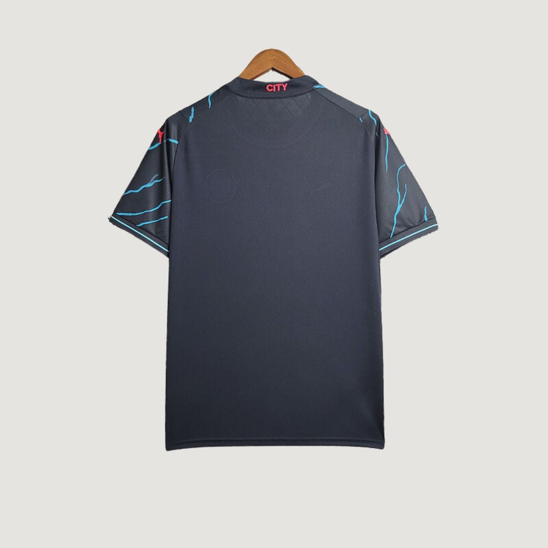 Manchester City - Maillot Extérieur 23/24 - Noir DERBYX