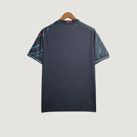 Manchester City - Maillot Extérieur 23/24 - Noir DERBYX