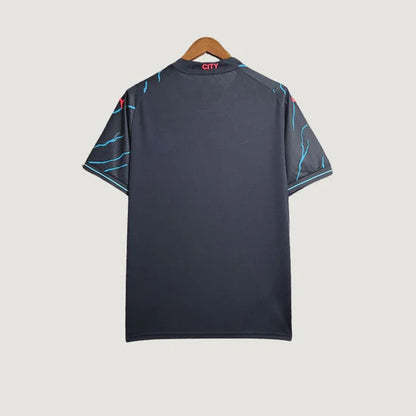 Manchester City - Maillot Extérieur 23/24 - Noir DERBYX
