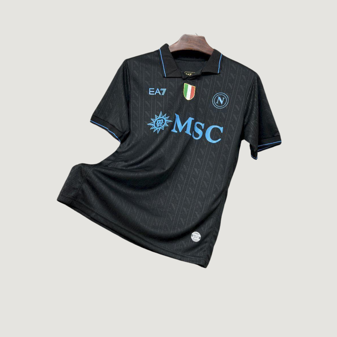 Naples – Maillot Extérieur 2025-26 – noir - dos