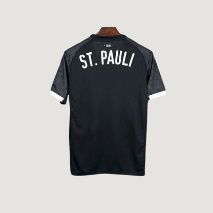 FC St. Pauli – Maillot Third 2025/26 – Noir - dos