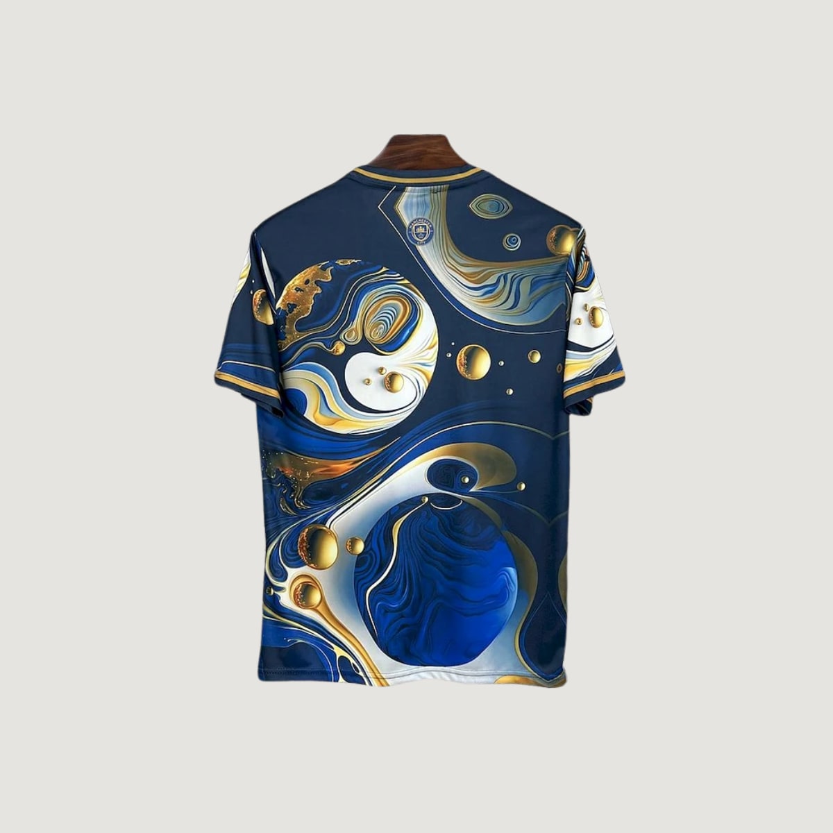 Manchester City – Maillot Concept 2025/26 – Bleu & Doré - dos