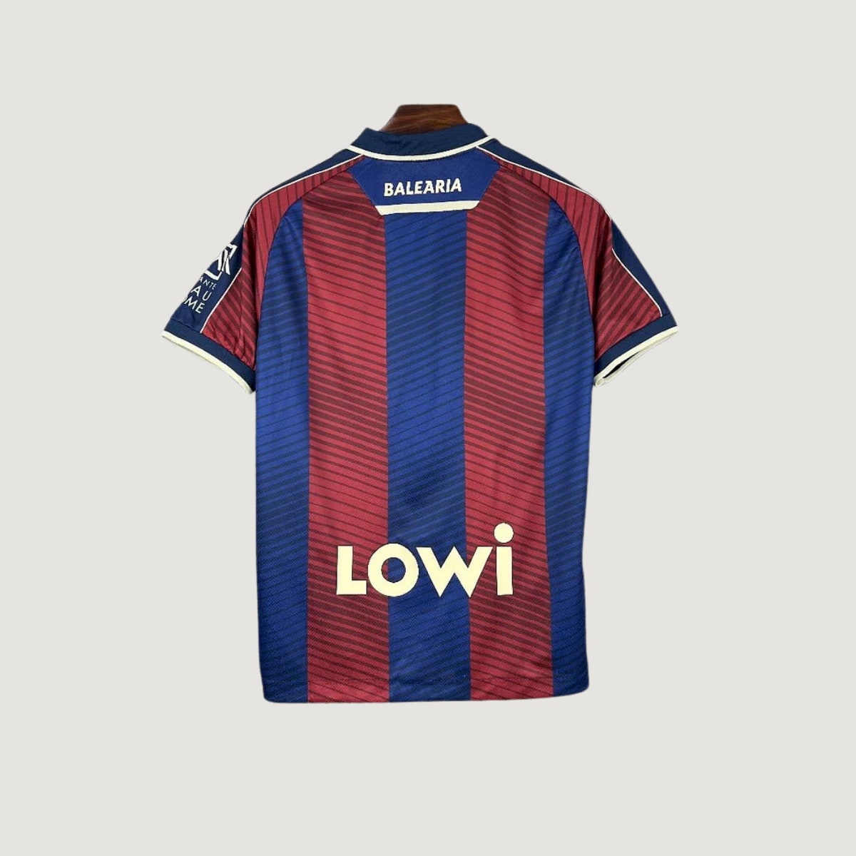 Levante UD – Maillot Domicile 2025/26 – Rayures Bleu, Grenat - dos