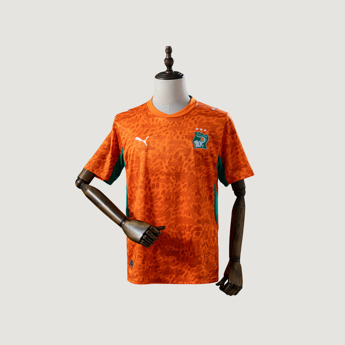 Côte d’Ivoire – Maillot Domicile 2026/27 Homme – Orange, Vert - dos