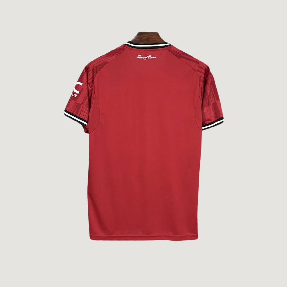 Manchester United – Maillot Domicile 2025/26 – Rouge, Noir - dos