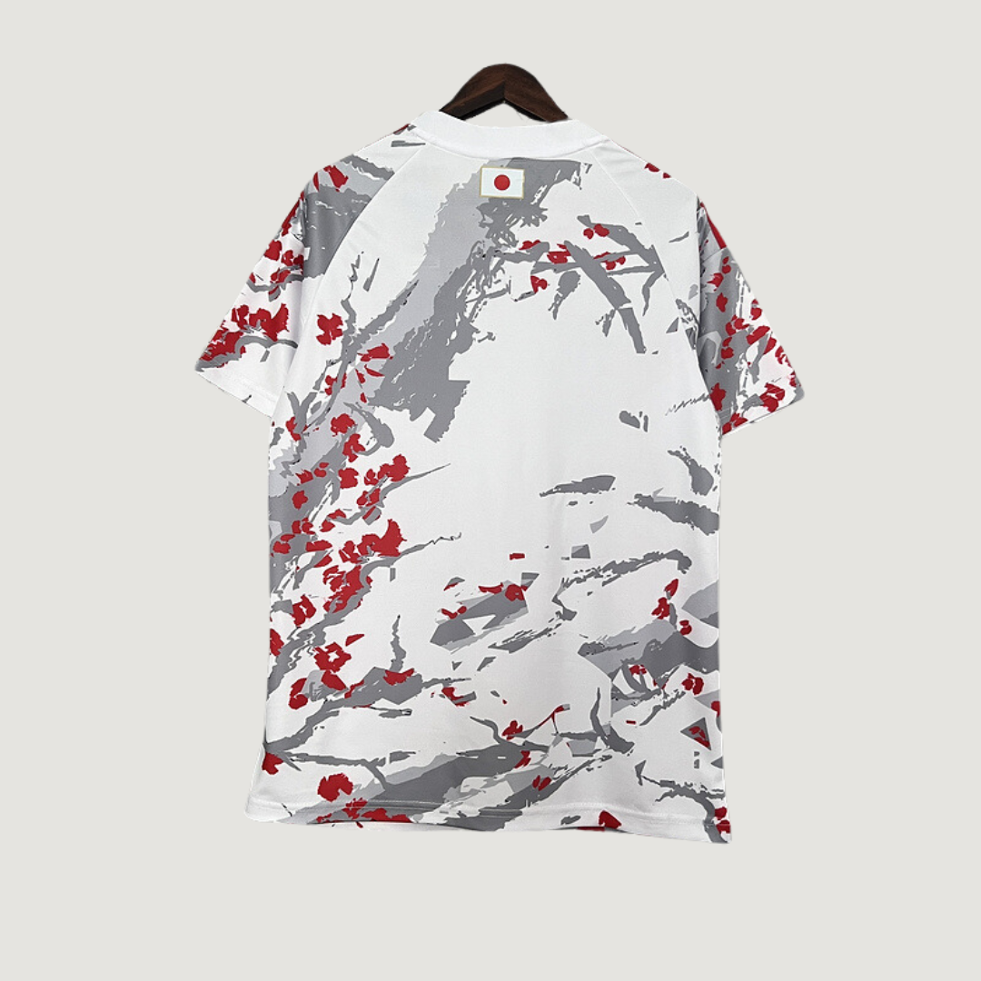 Japon - Maillot Concept - Blanc, Rouge DERBYX