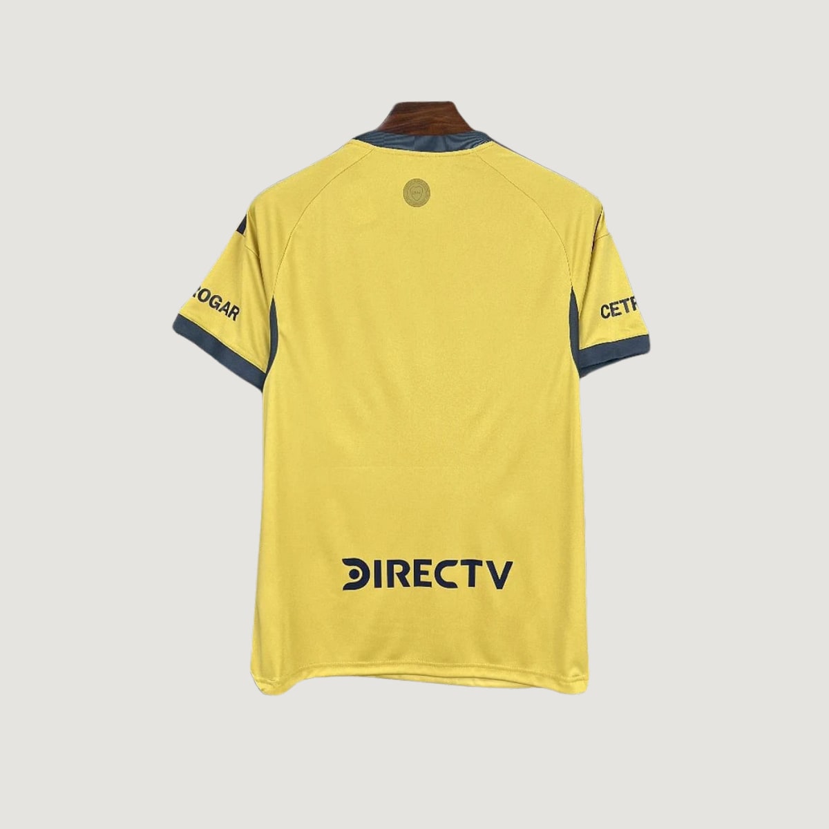 Boca Juniors – Maillot Extérieur 2025/26 – Jaune, Bleu Marine - dos