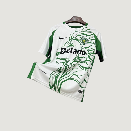 Sporting Lisbonne – Maillot Concept 2025-26 – blanc, vert - dos