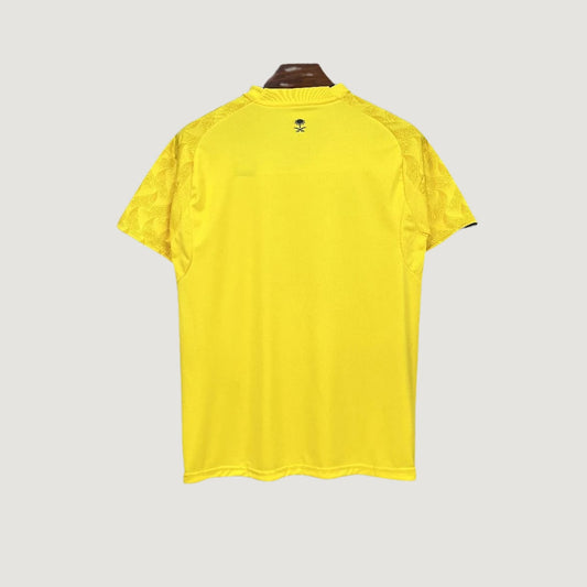 Al Nassr – Maillot Domicile 2025/26 – Jaune, Noir - dos