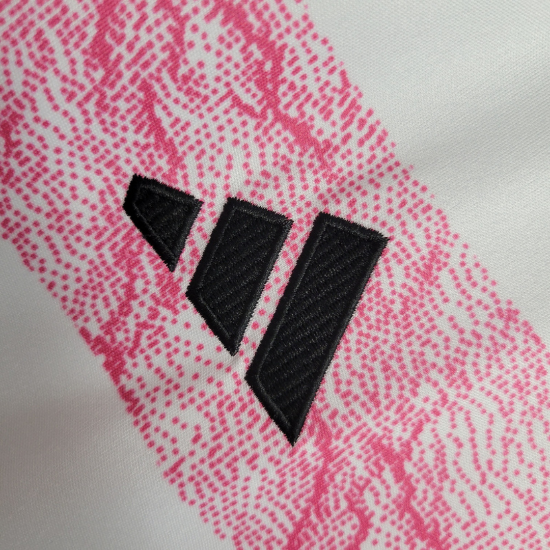 Juventus - Maillot Extérieur 23/24- Rose, Blanc ( Fan ) DERBYX