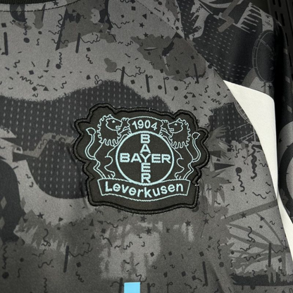 Bayer 04 Leverkusen - Maillot Third 24/25 - Noir, Bleu DERBYX