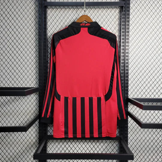 Maillot AC Milan Retro 2007 2008 Manche Longue DERBYX