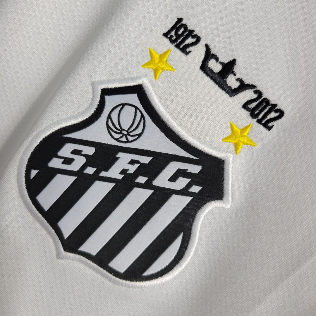 Santos - Maillot Rétro Domicile 11/12 - Blanc DERBYX