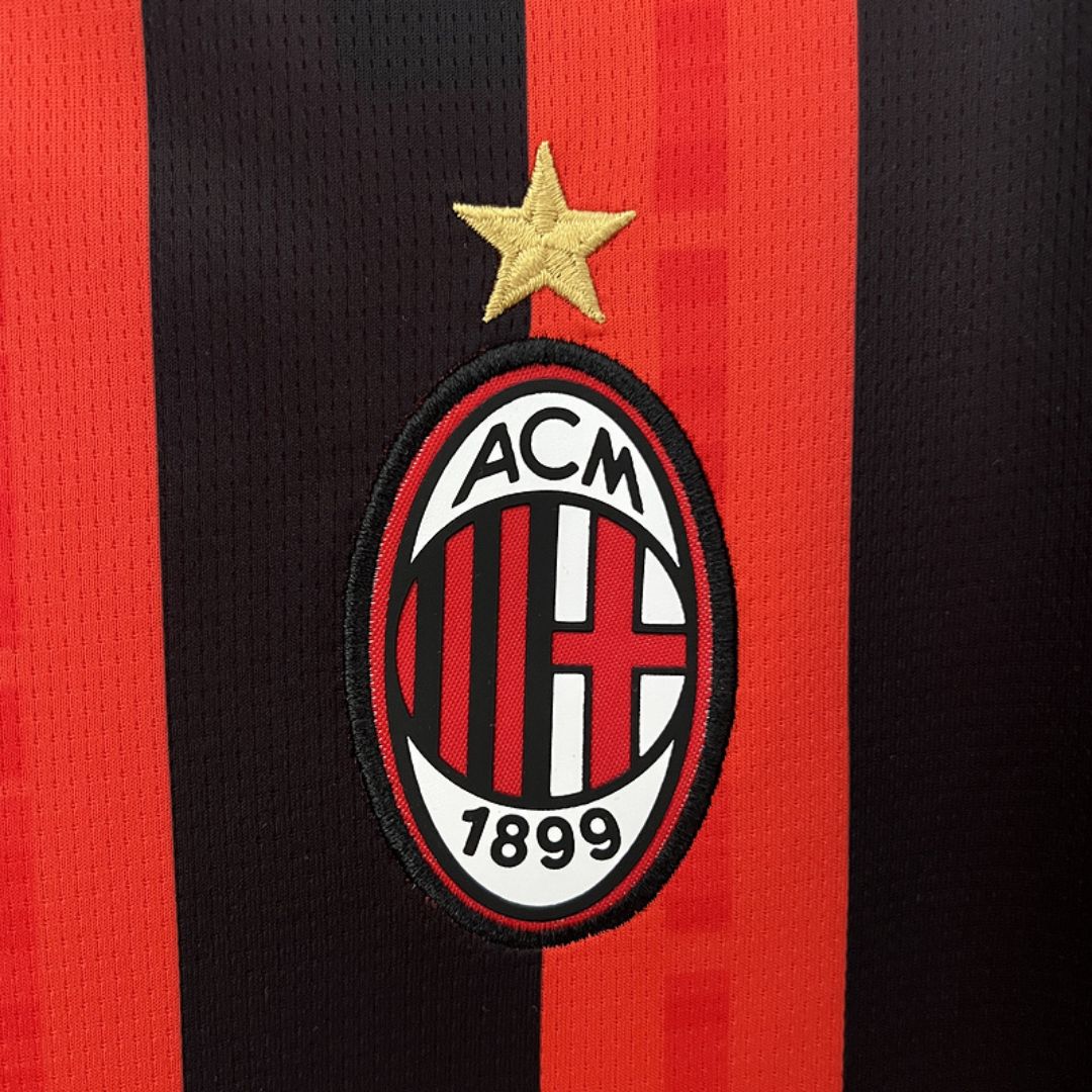 AC Milan - Maillot Domicile 24/25 - Rouge, Noir DERBYX