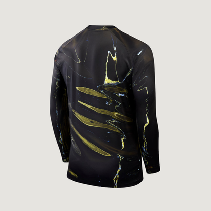 Paris Saint-Germain – Maillot Night Edition 2025/26 Manche Longue – Noir irisé multicolore - dos