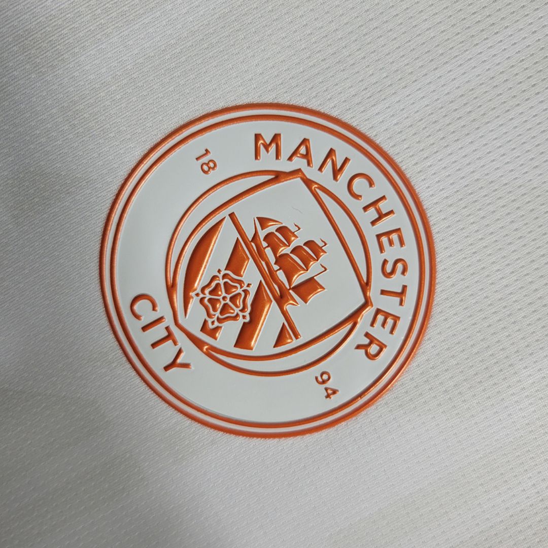 Manchester City - Maillot Extérieur  23/24 - Blanc DERBYX