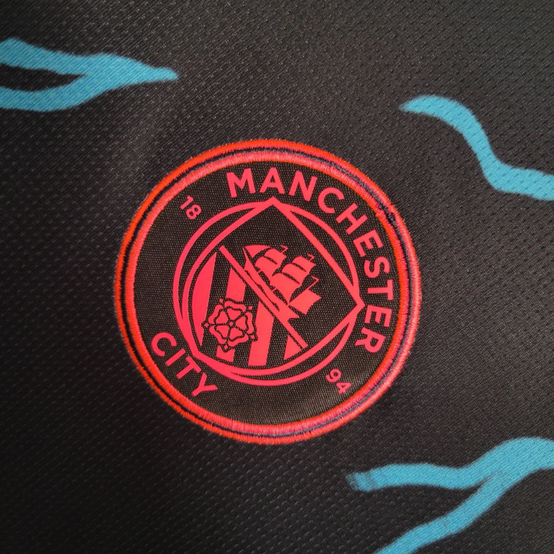 Manchester City - Maillot Extérieur 23/24 - Noir DERBYX