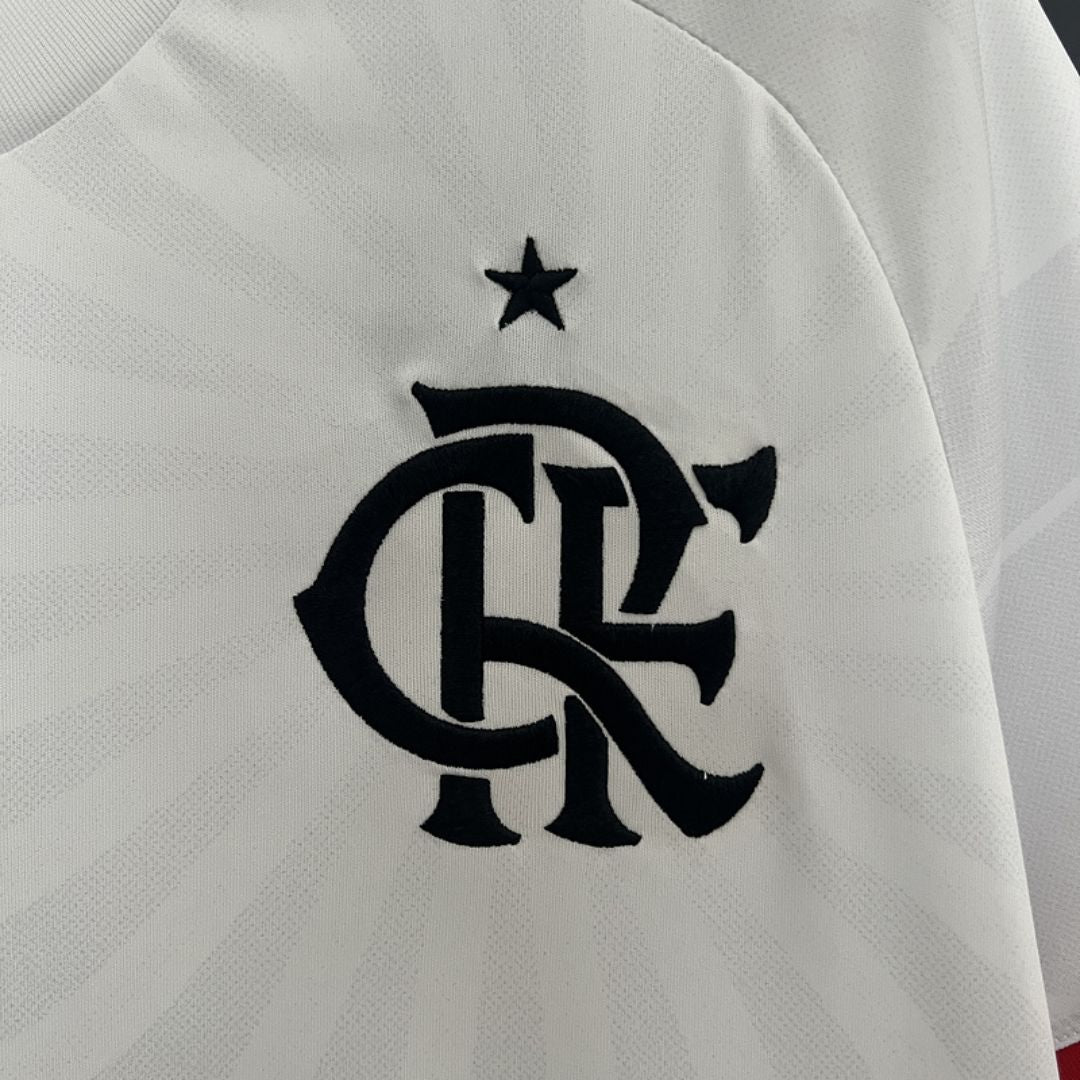 Flamengo - Maillot Extérieur 24/25 - Blanc, Rouge DERBYX