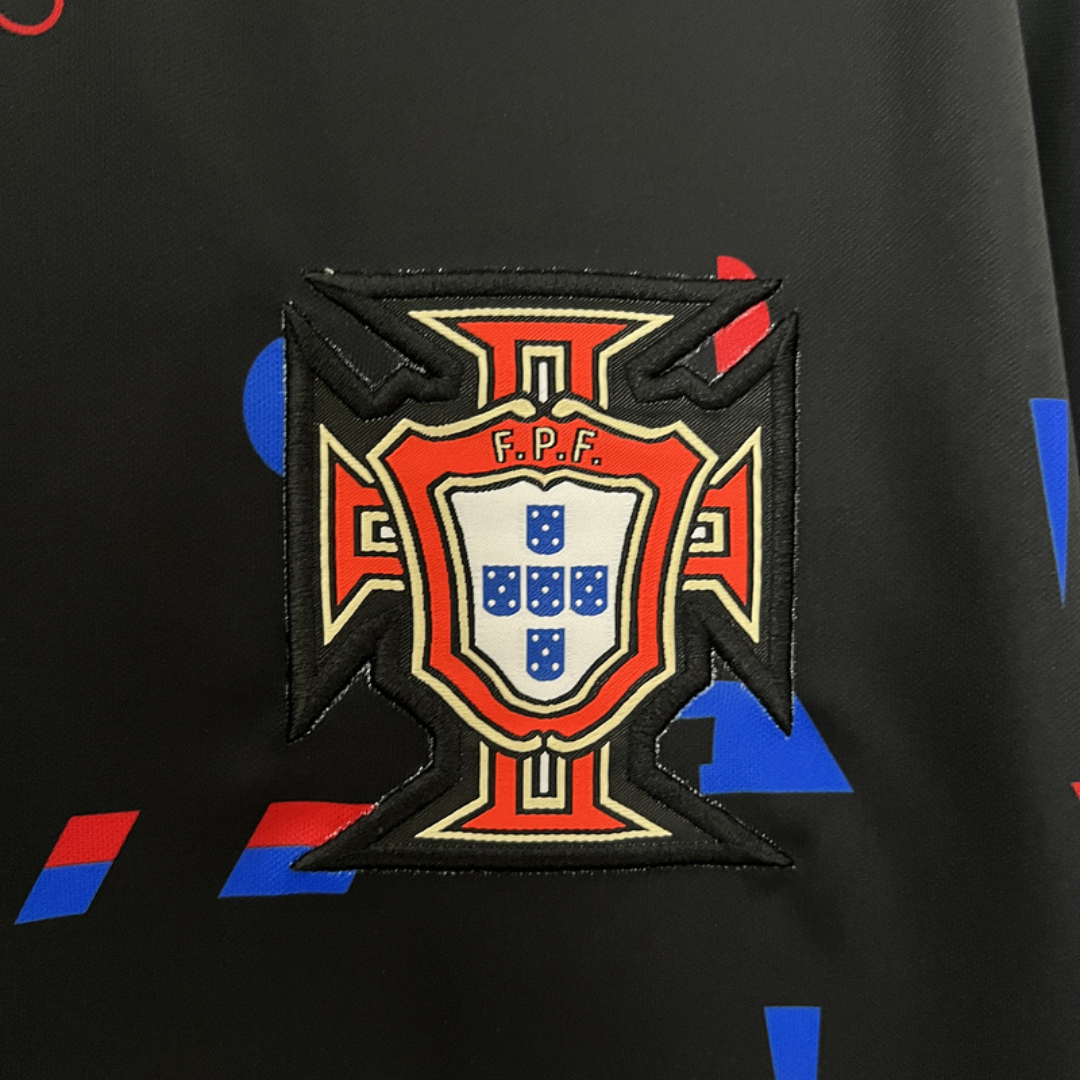 Portugal - Maillot Entrainement 24/25 - Noir ( Fan ) DERBYX