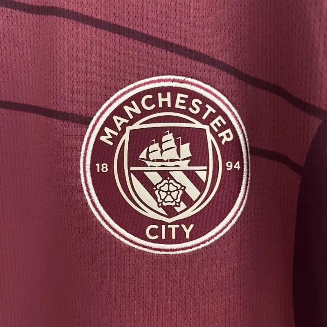 Manchester City - Third 24/25 - Rouge DERBYX