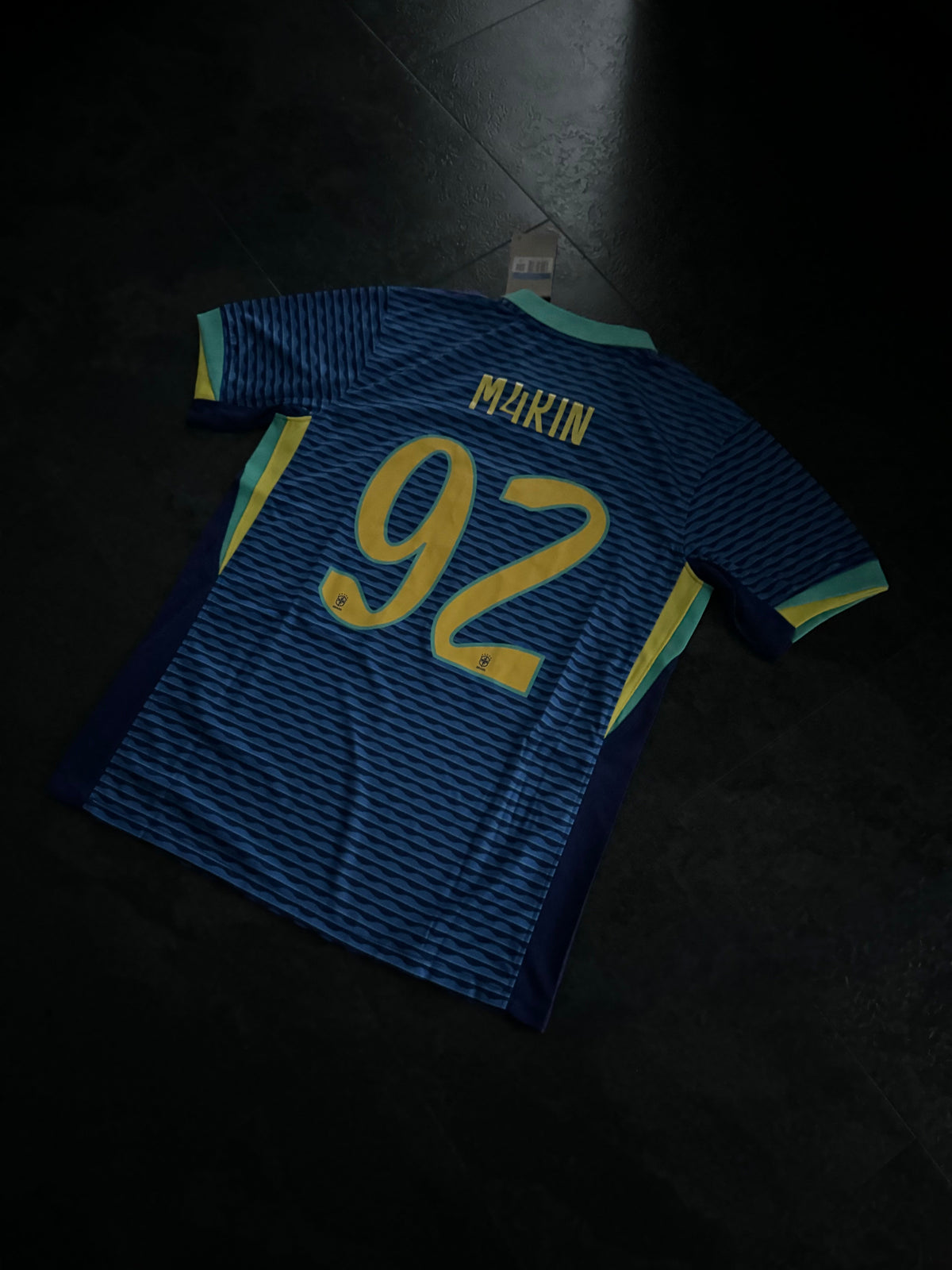 Brésil - Maillot Extérieur 24/25 - Bleu - dos