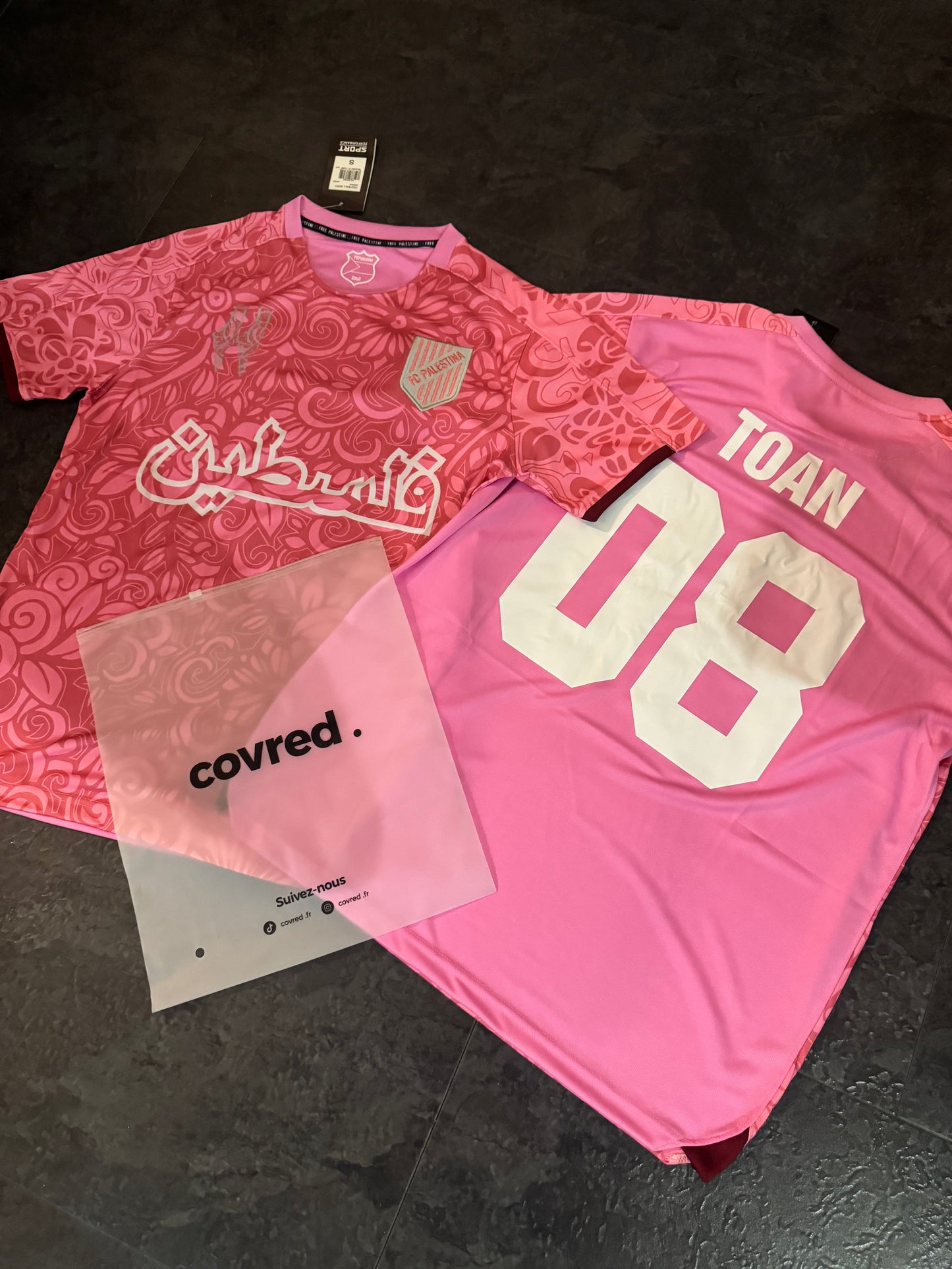 FC Palestine - Maillot Concept - Rose DERBYX