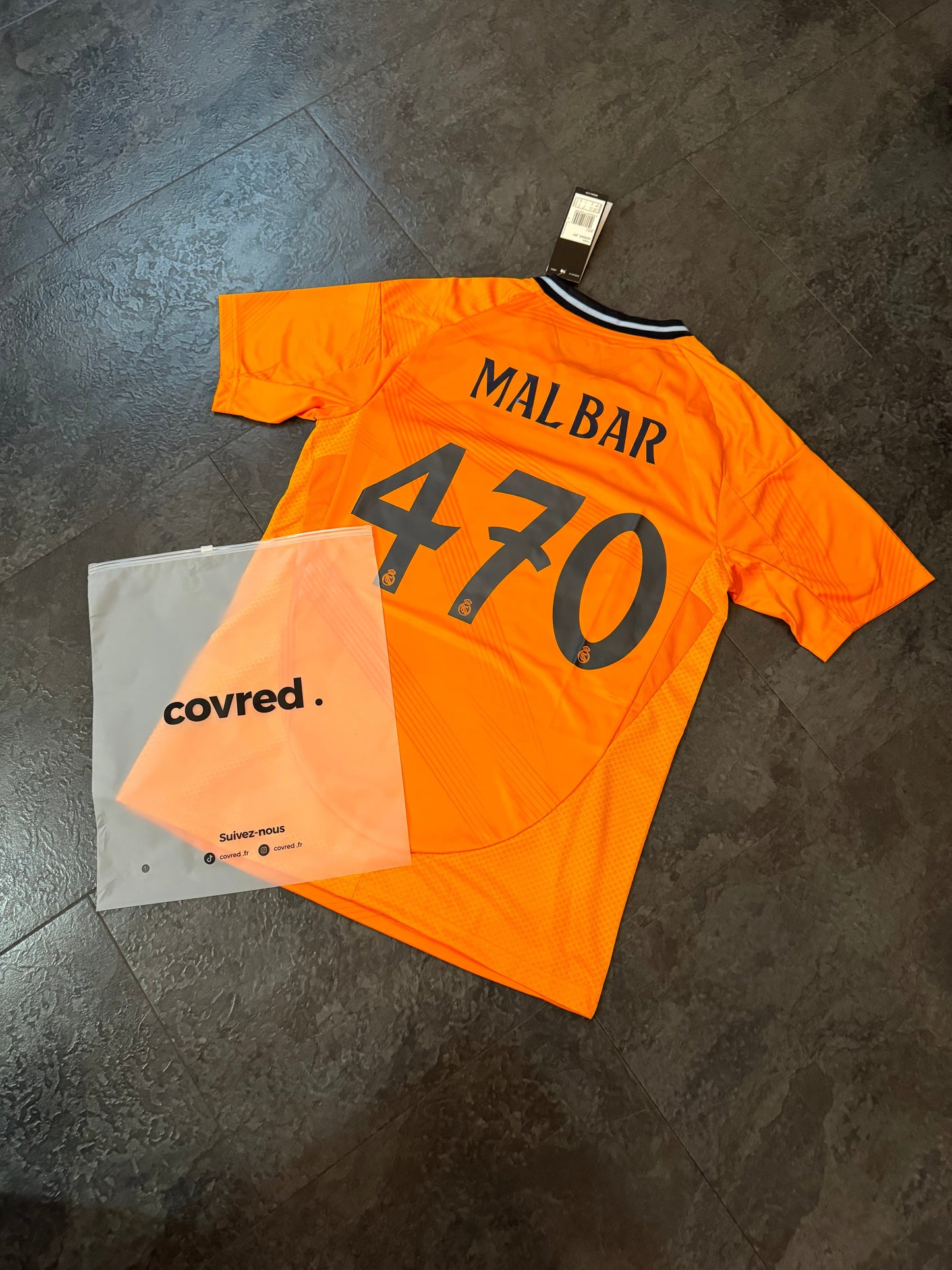 Real Madrid - Domicile 24/25 - Orange DERBYX