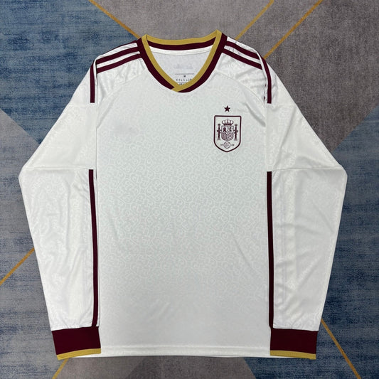 Maillot 2026 Espagne Extérieur Manches Longues DERBYX